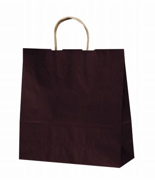 紙手提袋　T-6 カラー(カカオ)